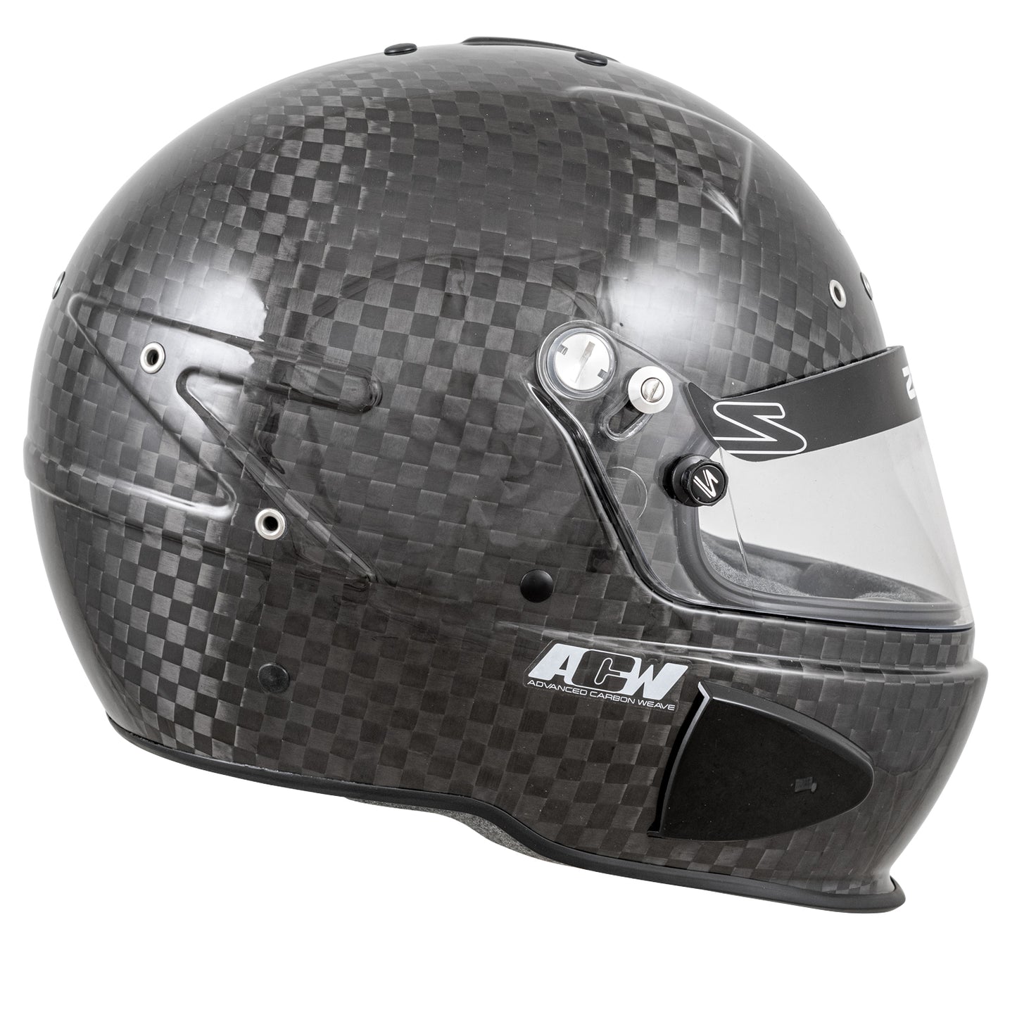 Zamp RZ-88C Gloss FIA 8860-2018 without ABP Advanced Carbon Super Helmet Closed Cockpit XXX-Large
