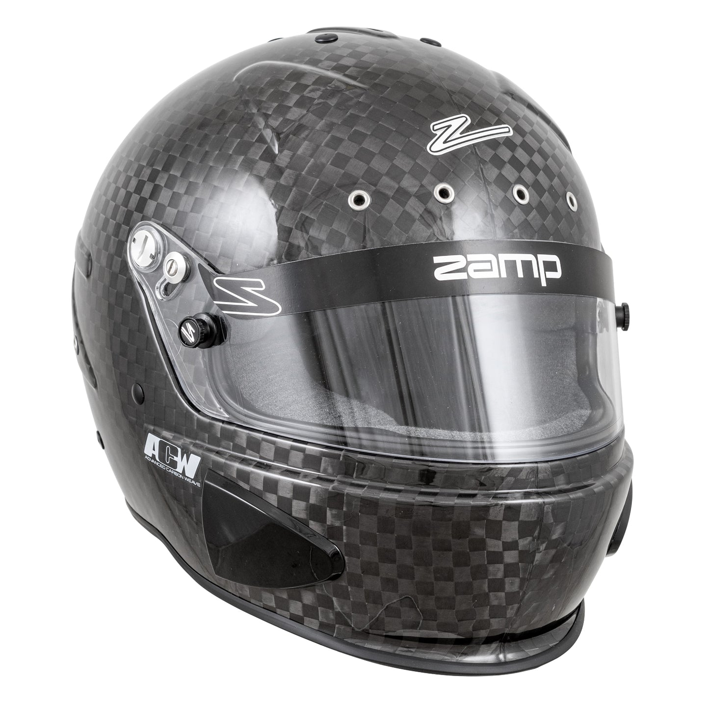 Zamp RZ-88C Gloss FIA 8860-2018 without ABP Advanced Carbon Super Helmet Closed Cockpit XXX-Large