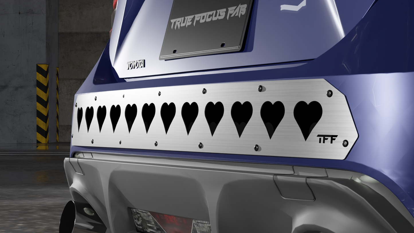 True Focus Fabrication - Scion FR-S / Subaru BRZ - Rear Bumper Vent Diffuser