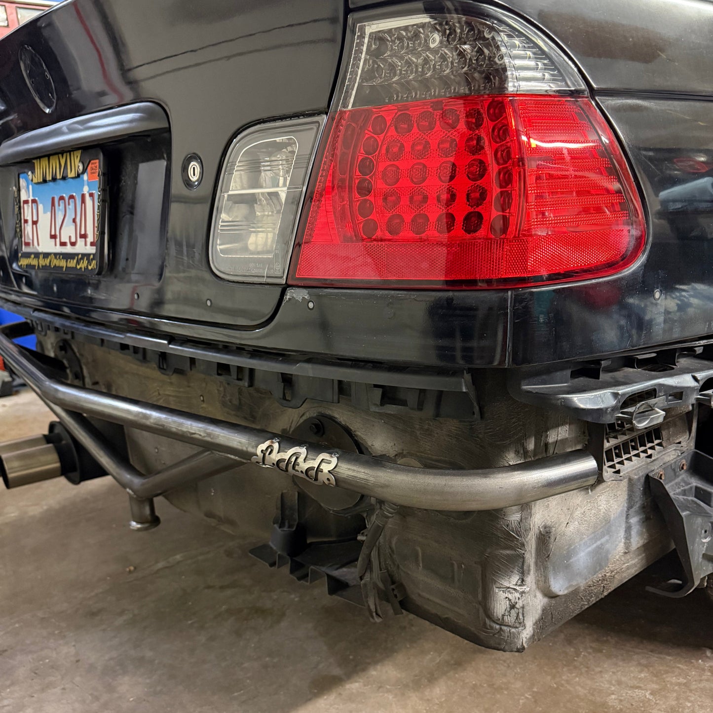 Limitless Auto Fab - BMW E46 Rear Bash Bar