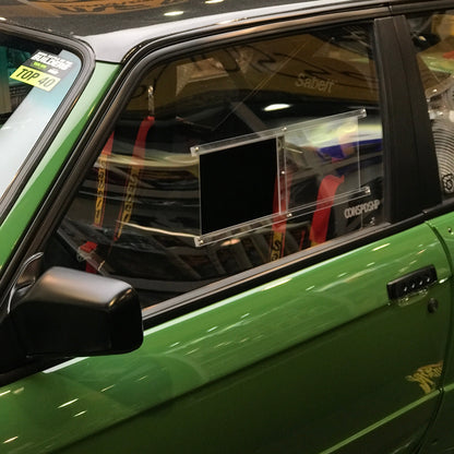 Condor Speed Shop - Polycarbonate Door Windows w/slider Kit - E30 Coupe