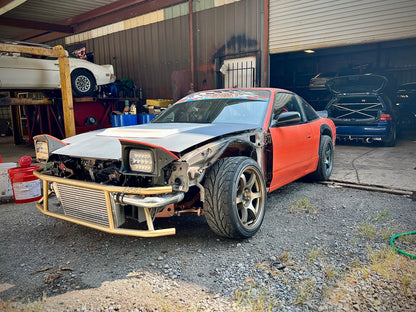 Limitless Auto Fab - Nissan S13 Front Dual Row with Braces Bash Bar