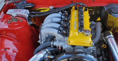 True Focus Fabrication - Nissan 240SX S13 LHD - Tucked Oil Catch Can