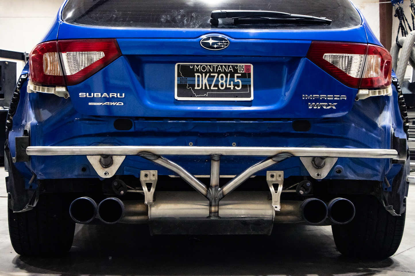 True Focus Fabrication - Subaru WRX STI Hatchback (08-14) - Rear Standard Bash Bar