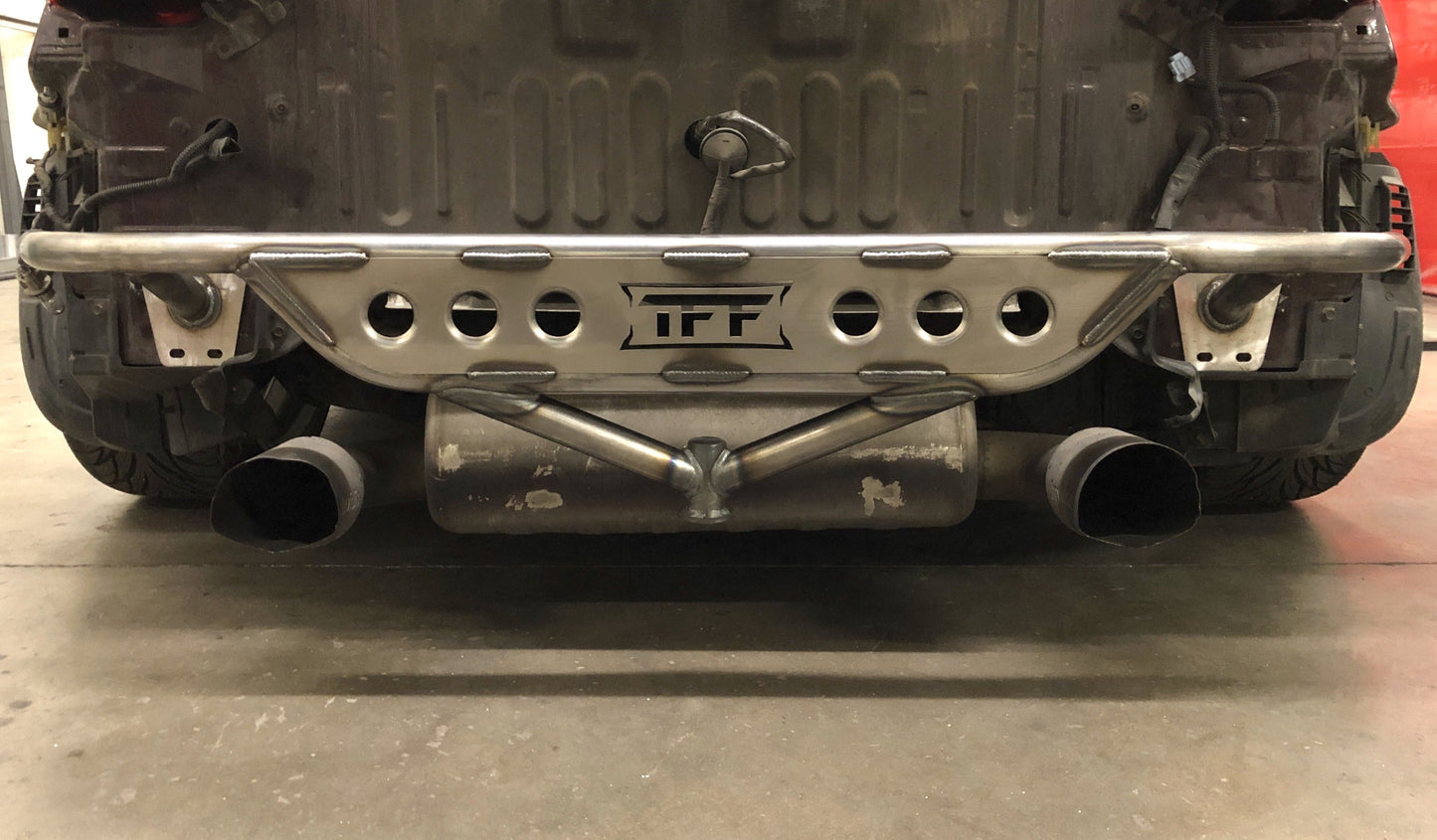 True Focus Fabrication - Nissan 370Z - Street Shark Rear Bash Bar