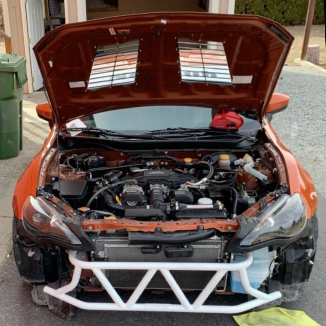 True Focus Fabrication - Scion FR-S / Subaru BRZ / Toyota GT86 - Street Shark Front Bash Bar
