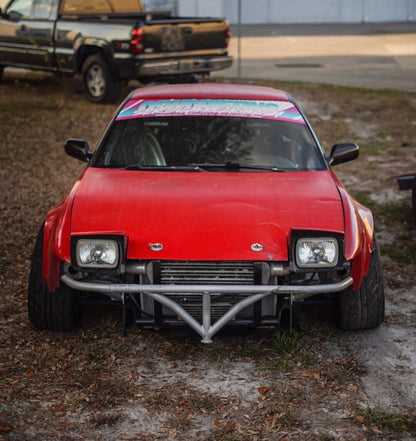 True Focus Fabrication - Nissan 240SX S13 Pop Up Headlights - Front Standard Bash Bar