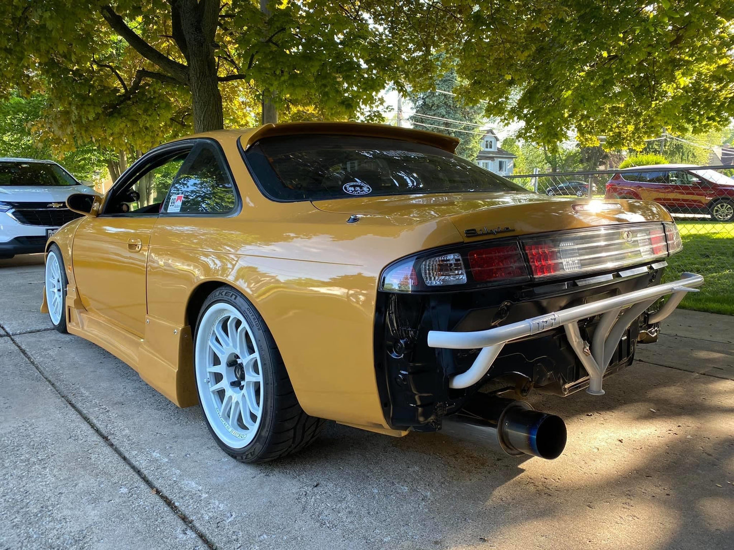 True Focus Fabrication - Nissan 240SX S14 - Rear Standard Bash Bar