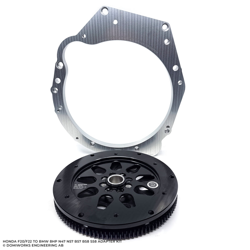 DomiWorks Engineering - Honda F20/F22 to 8HP 45/50/70/75 N57 B58 B57 S58 Adapter Kit