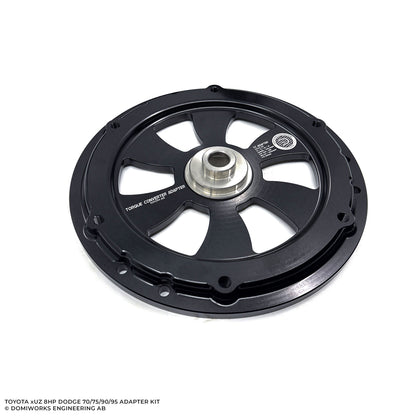 DomiWorks Engineering - Toyota 1UZ/2UZ/3UZ to Dodge 8HP 70/75/90/95 Charger/Challenger/Scat Pack Hellcat Trackhawk RAM Adapter Kit