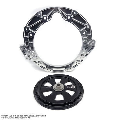 DomiWorks Engineering - Toyota 1UZ/2UZ/3UZ to Dodge 8HP 70/75/90/95 Charger/Challenger/Scat Pack Hellcat Trackhawk RAM Adapter Kit