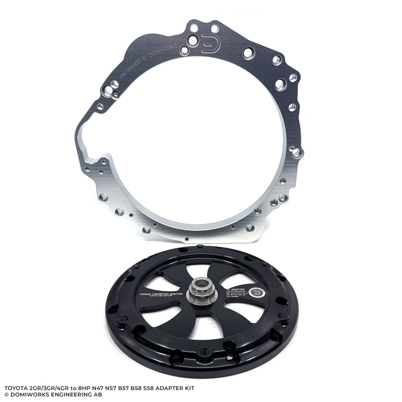DomiWorks Engineering - Toyota 2GR/3GR/4GR - BMW 8HP 45/50/51/70/75/76 N47 N57 B57 B58 S58 ADAPTER KIT
