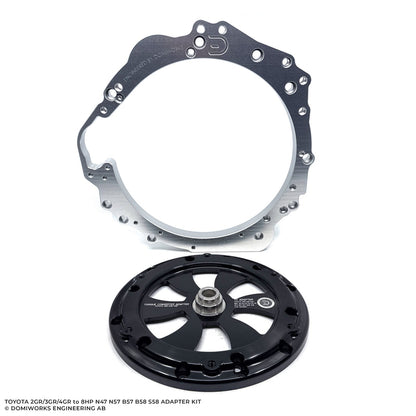 DomiWorks Engineering - Toyota 2GR/3GR/4GR - BMW 8HP 45/50/51/70/75/76 N47 N57 B57 B58 S58 ADAPTER KIT