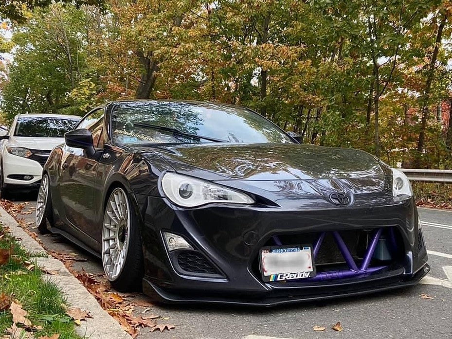True Focus Fabrication - Scion FR-S / Subaru BRZ / Toyota GT86 - Street Shark Front Bash Bar