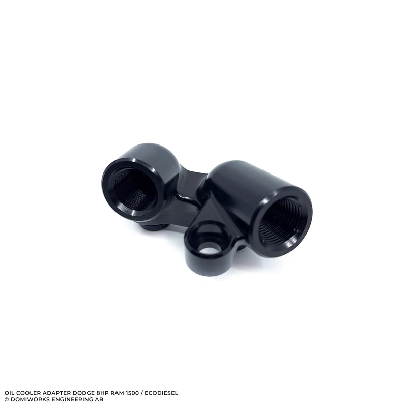 DomiWorks Engineering - Oil Cooler Adapter - Dodge 8HP - Oil Cooler Adapter - Dodge 8HP - RAM 1500 / EcoDiesel