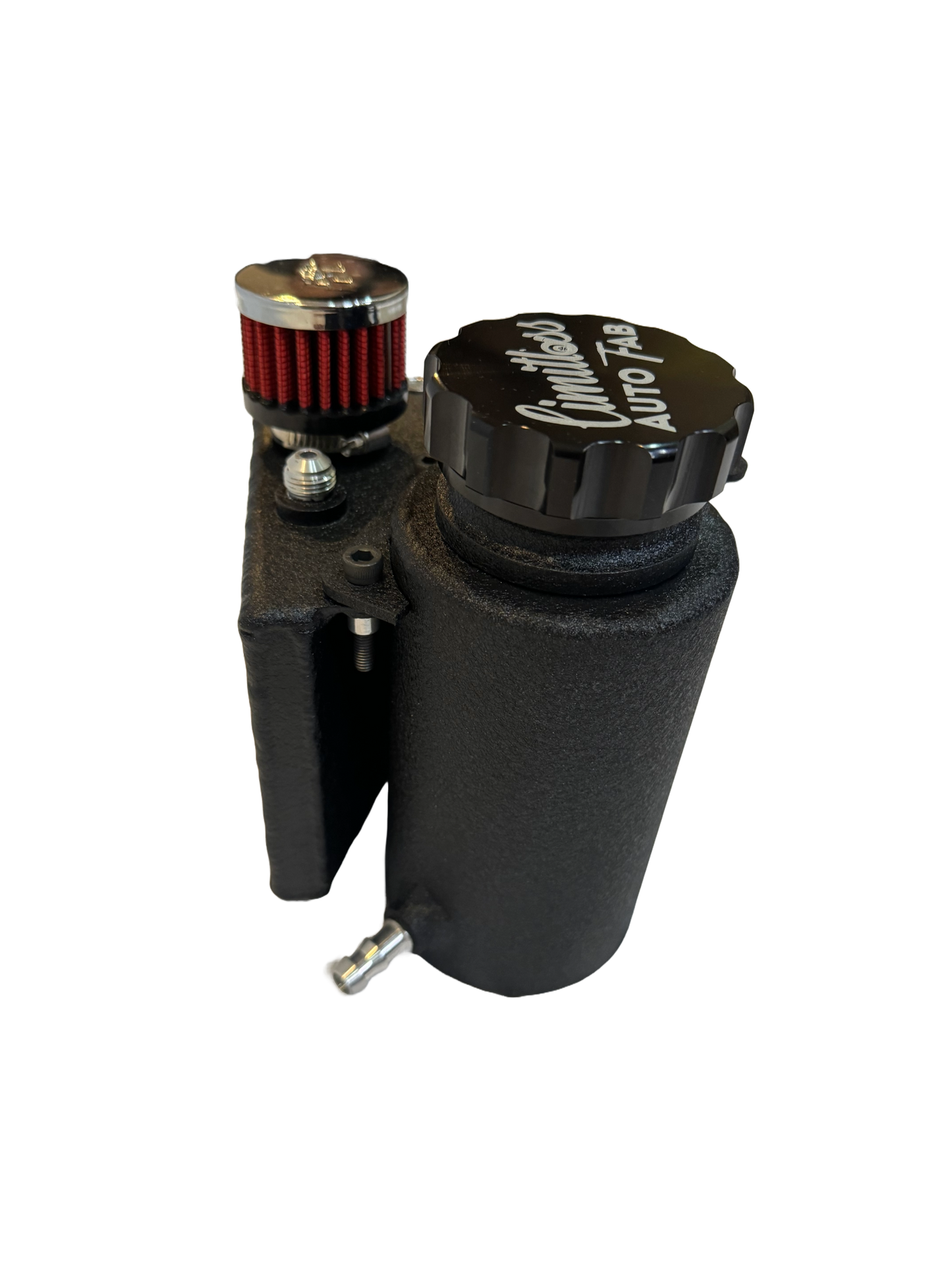 Limitless Auto Fab - Nissan 350z Catch Can AND Coolant Overflow