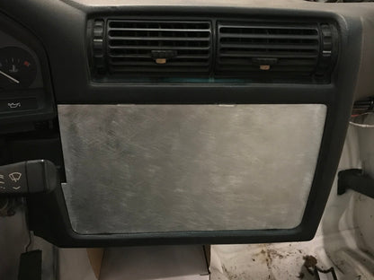 Speed ​​Shop Condor - Painel de Apagar HVAC de Alumínio - E30