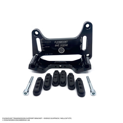 DomiWorks Engineering - FlexMount 2.0 - Transmission Supporting Bracket - 8HP Dodge ScatPack Hellcat