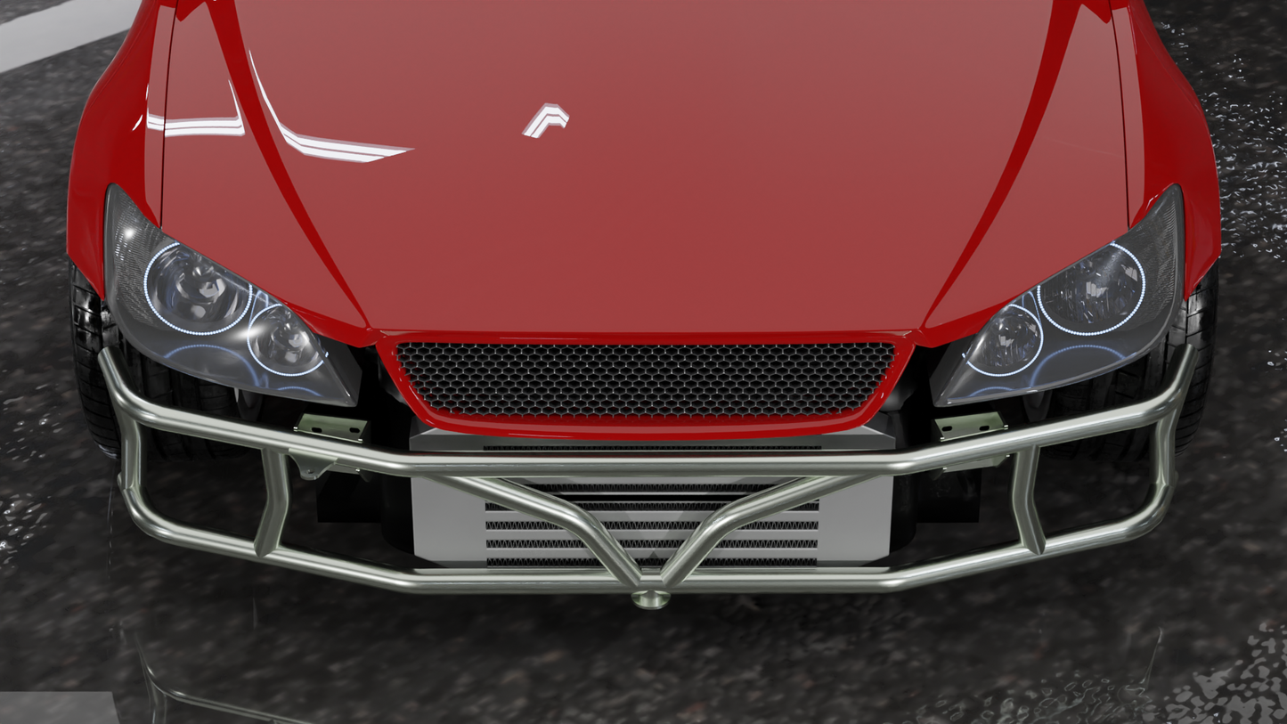 True Focus Fabrication - Lexus IS300 / IS200  (1998-2003) - Dual Row Front Bash Bar