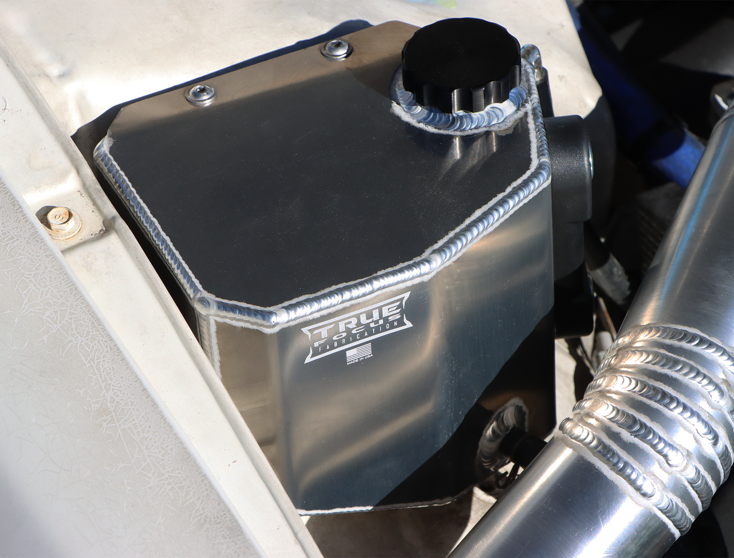 True Focus Fabrication - Toyota JZX 100 - Chaser | Cresta | Mark II - Coolant Overflow Tank