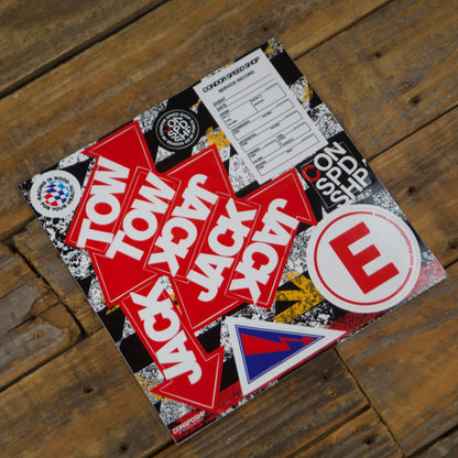 Condor Speed Shop - "E" Fire Extinguisher, "OFF" Emergency, Jack, & Tow Point Sticker Packs