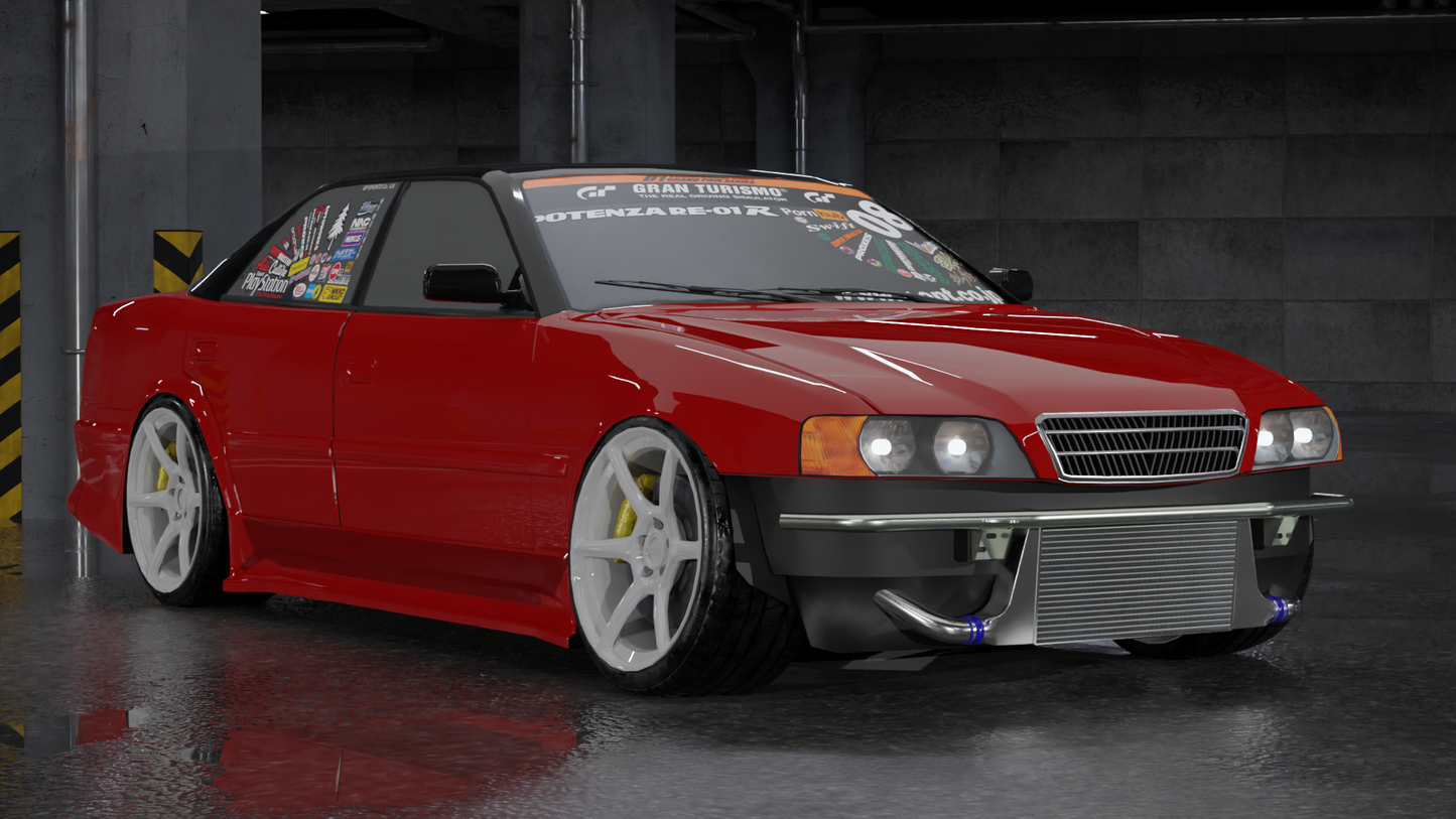 True Focus Fabrication - Toyota JZX100 | Chaser - Standard Front Bash Bar