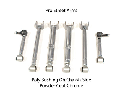 JZX 90/100 Full Arm Set - Pro Street - Chrome