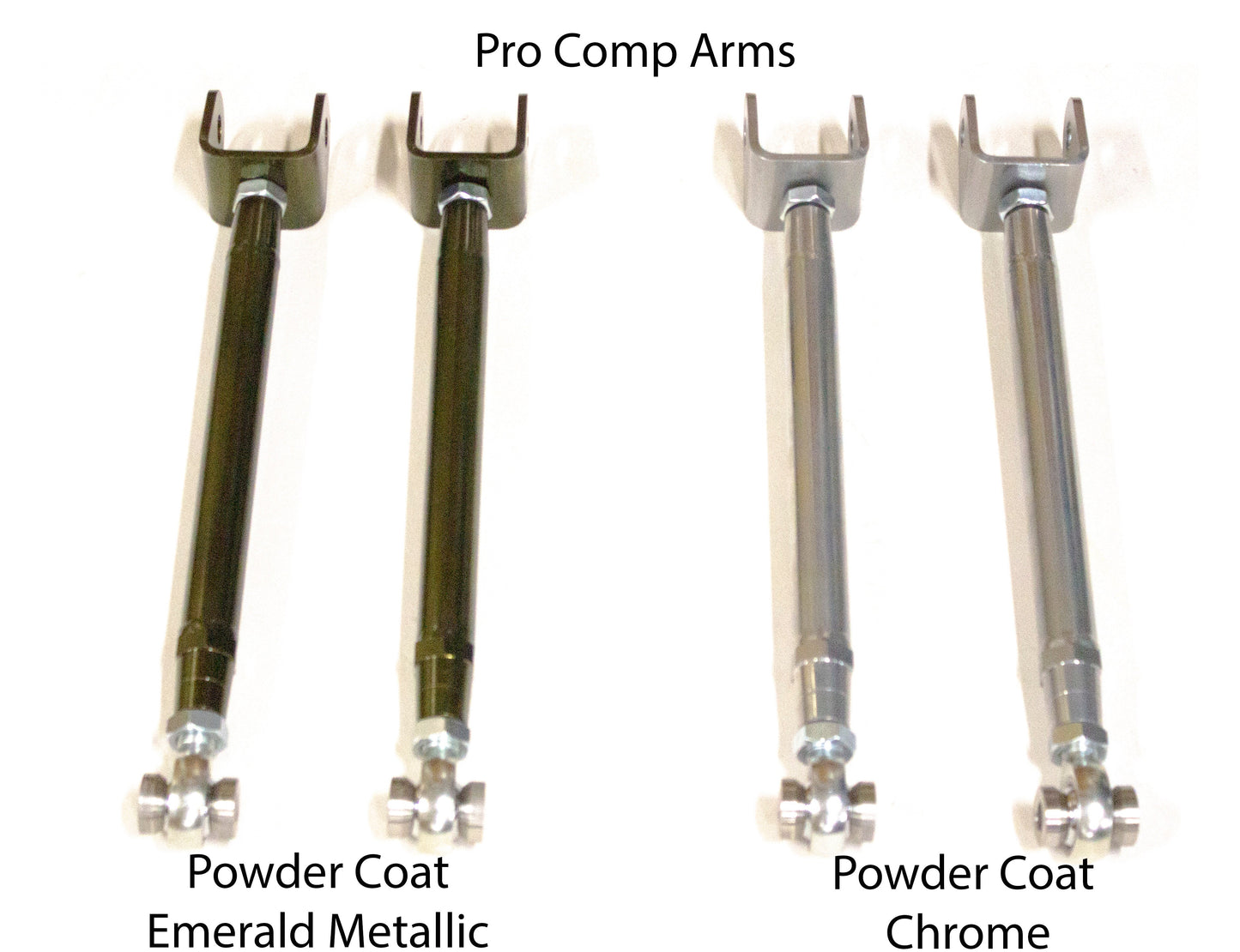 JZX 90/100 Full Arm Set - Pro Comp - Chrome