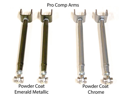 JZX 90/100 Full Arm Set - Pro Comp - Chrome