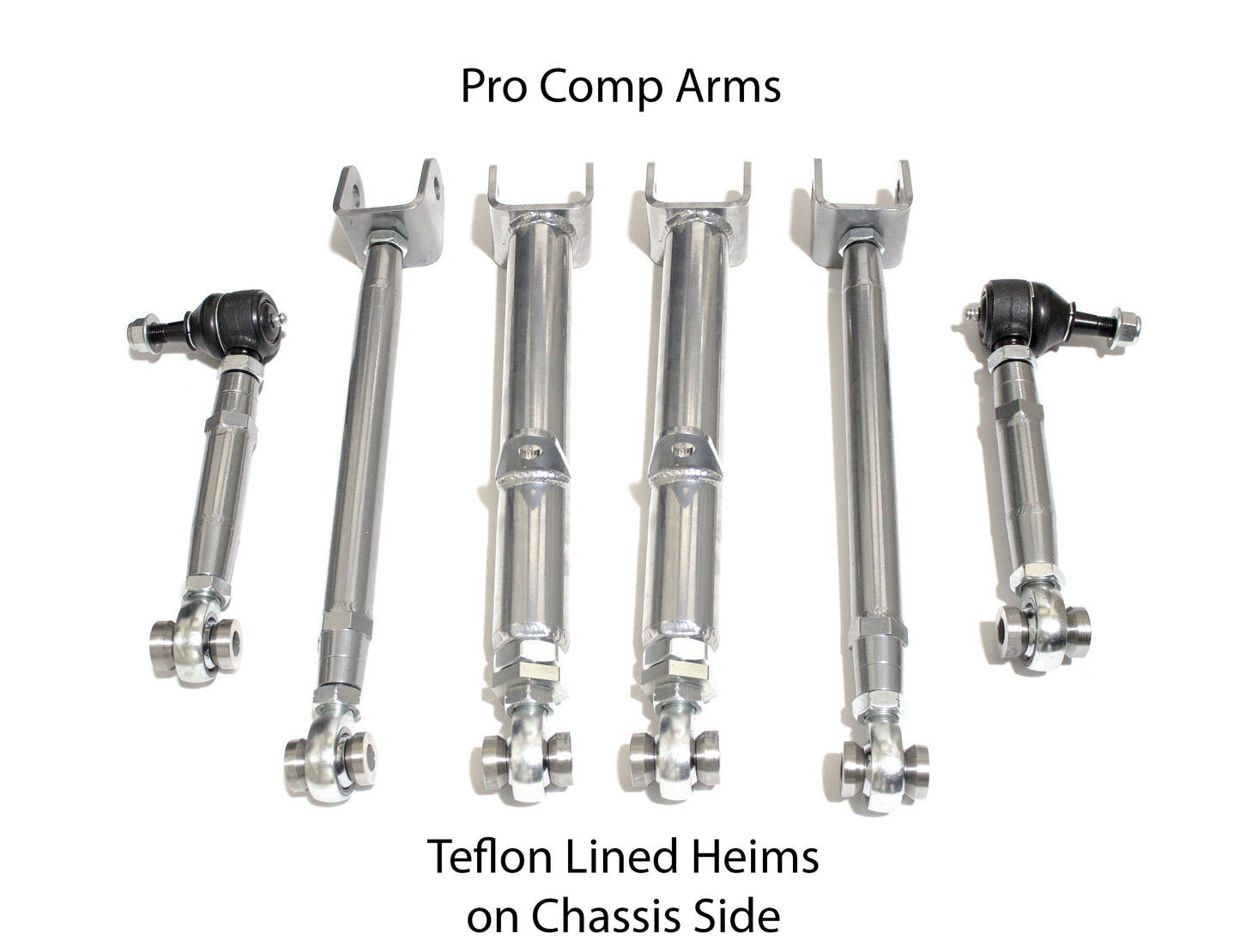 JZX 90/100 Full Arm Set - Pro Comp - Chrome