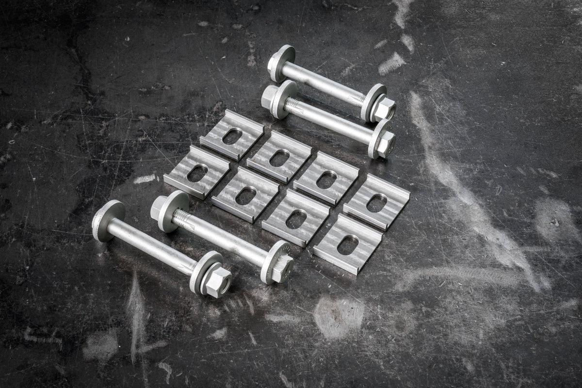 Garagistic Rear Subframe Camber and Toe Correction Brackets - E30, E28, E34, Z3