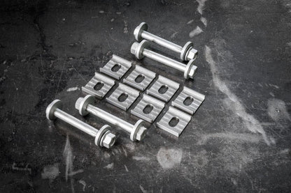 Garagistic Rear Subframe Camber and Toe Correction Brackets - E30, E28, E34, Z3
