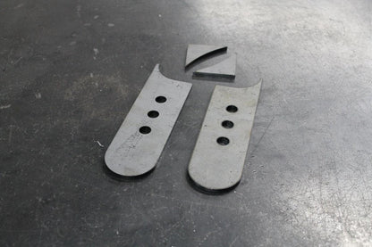 E30 6 Speed Transmission Extension Brackets - M60, S54, and M50 compatible-Motor and Transmission Mounts-grip-drift-Garagistic-bmw