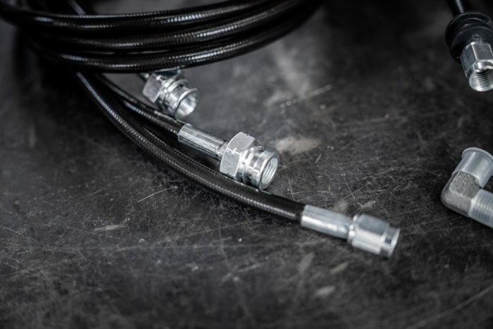 E30 Boosterless Conversion Plumbing Kit - Wilwood/Tilton