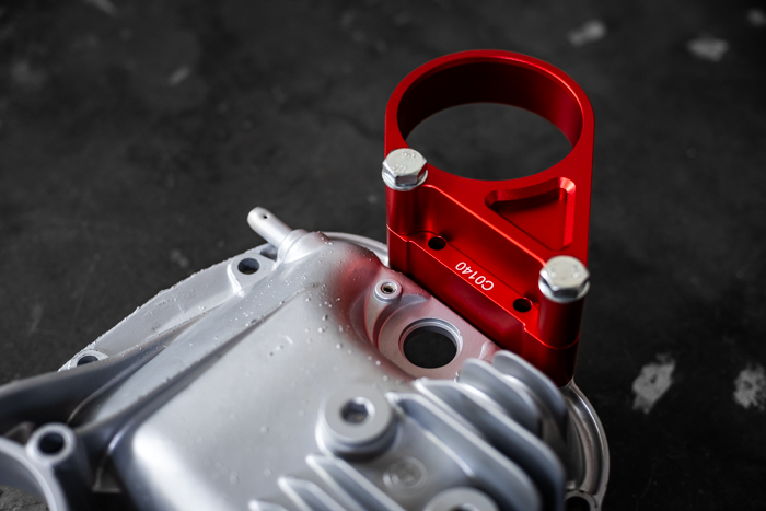 E30 Secondary Diff Mount-Suspension Parts-grip-drift-No Bushing-Standard E30-Raw Aluminum-Garagistic-bmw