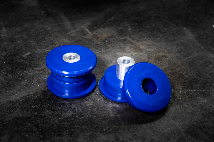 E36/E46 Solid Delrin Rear Trailing Arm Bushings-Suspension Bushings-grip-drift-95a hard poly (aggressive street/track)-Garagistic-bmw