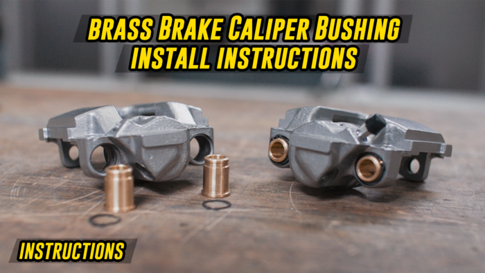Mercedes Brass Brake Caliper Guide Bushing Kit - (ATE Calipers, PN A0004200076)