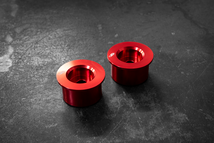 Solid Delrin/Aluminum Differential Cover Bushings (E36, E46 M3, Z4M)