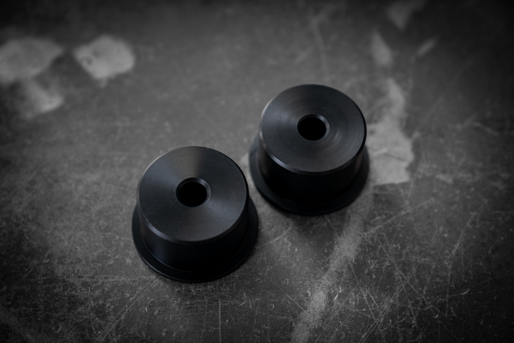 Solid Delrin/Aluminum Differential Cover Bushings (E36, E46 M3, Z4M)