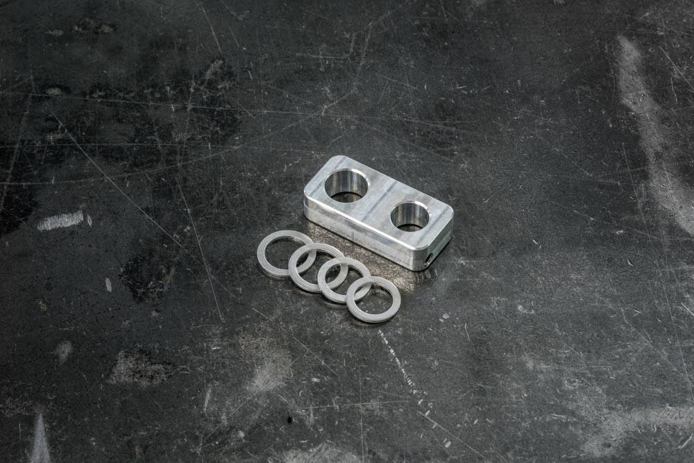 Power Steering Delete Block (E30, Z3, E36, E46, E82, E90, and E92)-Steering Components-grip-drift-Garagistic-bmw