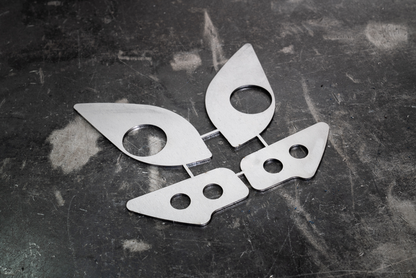 E36 / Z3 Front Subframe Reinforcement Kit-Reinforcement Plates-grip-drift-Garagistic-bmw