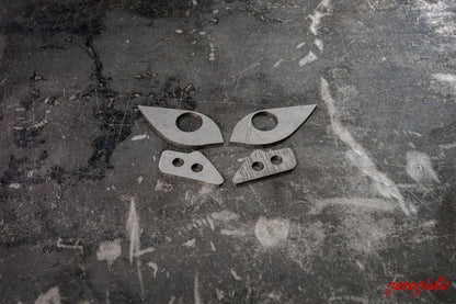 E36 / Z3 Front Subframe Reinforcement Kit-Reinforcement Plates-grip-drift-Garagistic-bmw