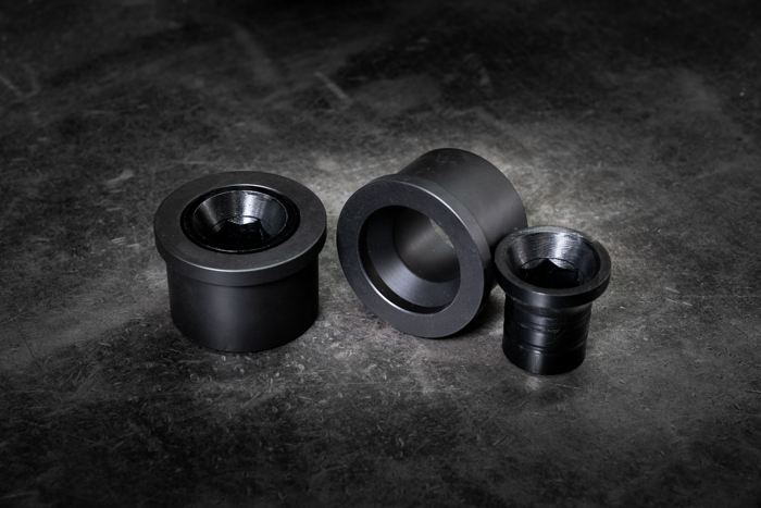 E30/E36/Z3 Front Control Arm Bushings for E46 Control Arms (FCAB)-Suspension Bushings-grip-drift-80a (Street)-Small Hex (21-22mm)-Garagistic-bmw