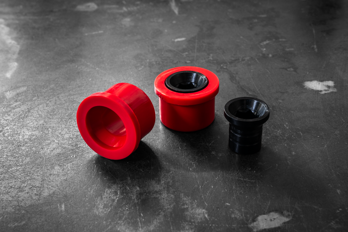 E46 M3 Polyurethane Front Control Arm Bushings-Suspension Bushings-grip-drift-80a (Street)-Small Hex (21-22mm)-Garagistic-bmw