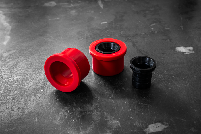 E46 M3 Polyurethane Front Control Arm Bushings-Suspension Bushings-grip-drift-80a (Street)-Large Hex (24-25mm)-Garagistic-bmw