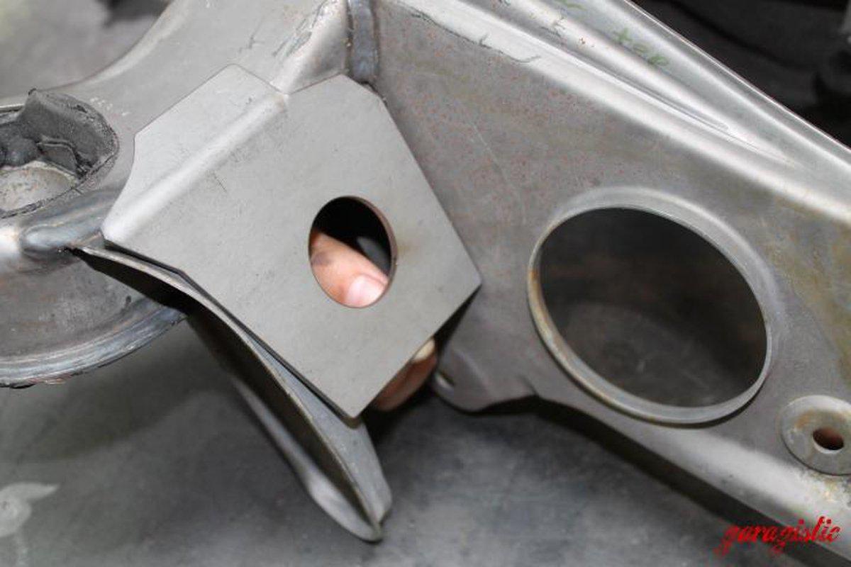Mercedes W201 190E Rear Subframe Reinforcement Plates-Reinforcement Plates-grip-drift-Garagistic-bmw
