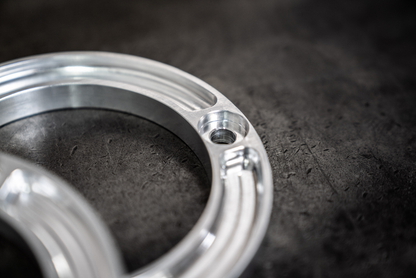 190E (W201) Aluminum Front Strut Tower Reinforcements-Suspension Parts-grip-drift-Bare-Garagistic-bmw