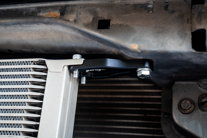 Garagistic E30 Mishimoto Oil Cooler Bracket