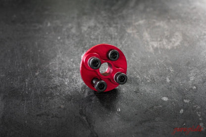 E46 Aluminum Steering Flex Coupler- Spec E46, 330, 325i-Steering Components-grip-drift-Raw Aluminum-Garagistic-bmw