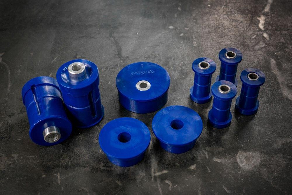E30 Complete Bushing Kit - Poly and Delrin